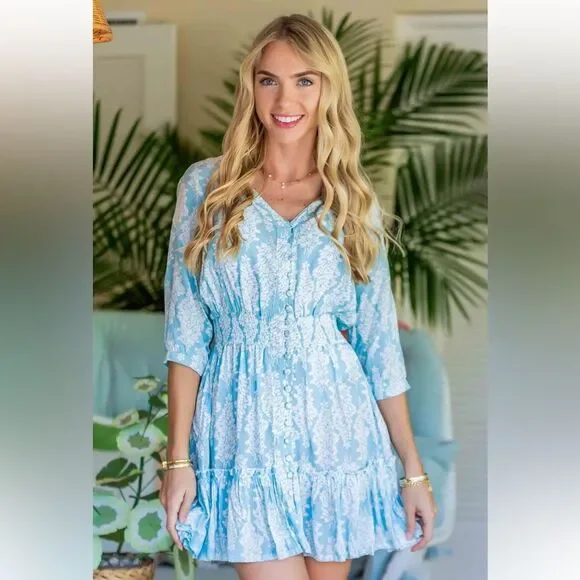 Walker & Wade Kelsey Dress in Flamingo - Picture 12 of 15